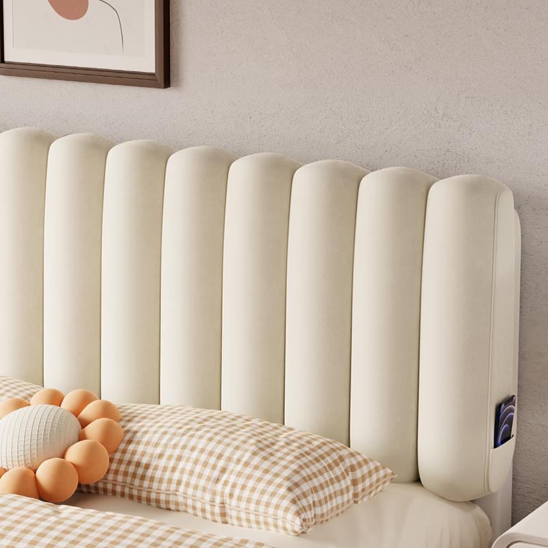 Headboard Cushion Backrest Tatami - หมอนรองศีรษะทาทามิแบบหนา หมอนพิงหลังหุ้มผ้านุ่ม สไตล์โมเดิร์นเรียบง่าย หมอนข้างเตียง ทรงสี่เหลี่ยมผืนผ้า วัสดุผ้ากำมะหยี่