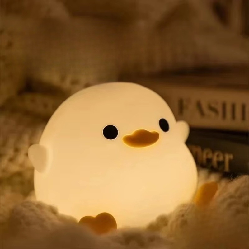 โคมไฟซิลิโคนรูปการ์ตูนเป็ดน่าร - Floating Nightstand With Led Light บทวิจารณ์และราคา