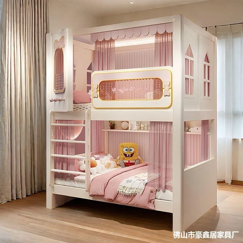 เตียงสองชั้นสำหรับเด็กผู้หญิงแ - Bunk Bed With Stairs And Slide บทวิจารณ์และราคา
