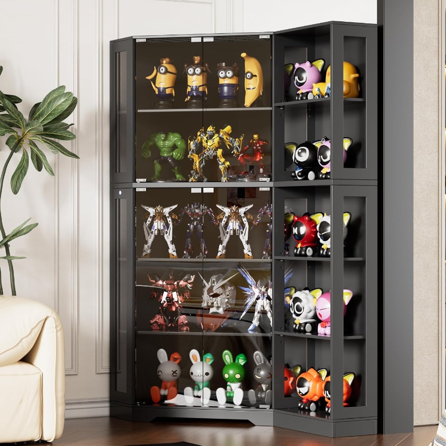 ตู้โชว์มุมสำหรับเก็บของสะสม พร - Storage บทวิจารณ์และราคา