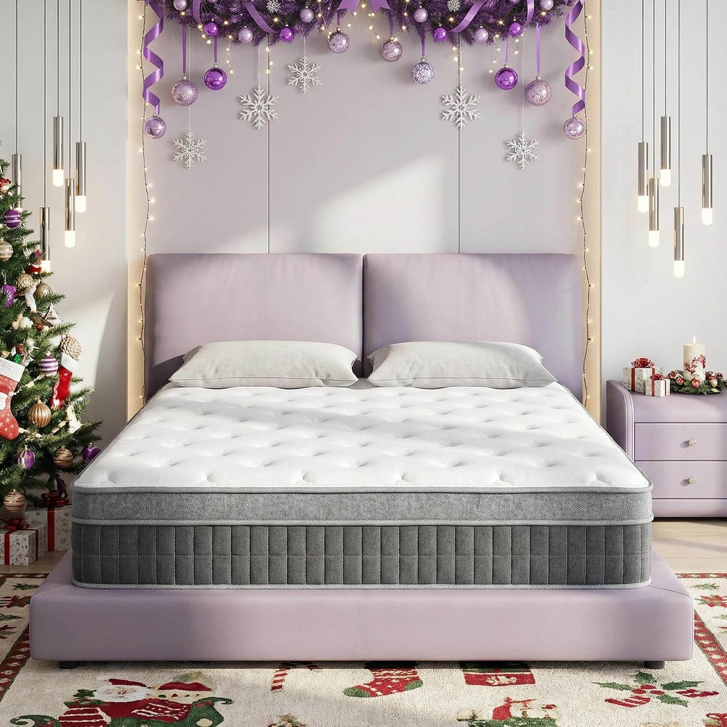 ที่นอนควีนไซส์ในกล่อง ขนาด 12  - Memory Foam Mattress In A Box Queen บทวิจารณ์และราคา