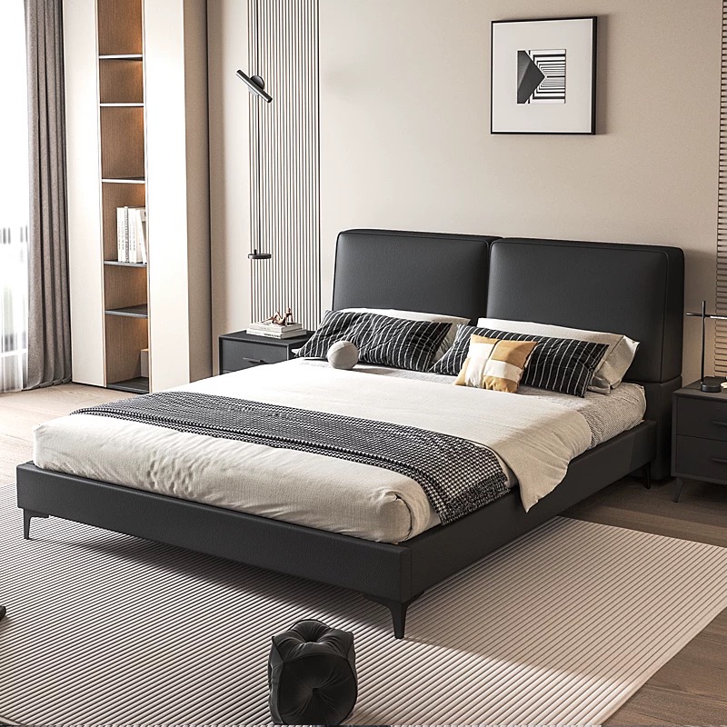 เฟอร์นิเจอร์ห้องนอนไม้หรูหราทั - King Size Bed Frame With Storage Drawers บทวิจารณ์และราคา